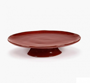 Подставка для торта на ножке 30,5см H=6см VENETIAN RED LA MÈRE