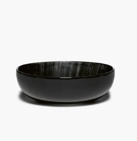 Тарелка высокая D13 CM H 4,2см OFF-WHITE/BLACK VAR C - Dé