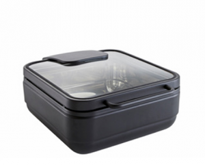 Шафингдиш GN2/3 black HOT&FRESH BASIC - BASIC -