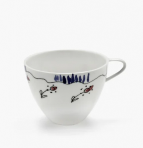 Чашка кофейная 80мл ANEMONE MILK MF, L 8 W 6.5 H 4.8 CM -