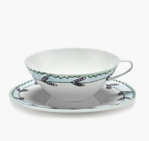 Чашка с блюдцем BLOSSOM MILK MF, L 15.8 W 15.8 H 6 CM -