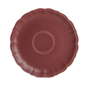 Тарелка мелкая 28см Lotus Auspicious Red-Dynasty