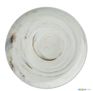 Тарелка мелкая купе 16см Marble