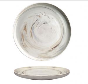 Тарелка мелкая с верт. бортом 27.5cm H32mm - Marble