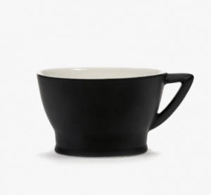 Чашка 220мл BLACK/OFF-WHITE RA