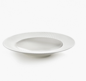 Тарелка глубокая 18см H=3,2см WHITE NIDO