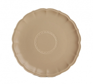 Тарелка мелкая 28см Lotus Toasted Coconut-Dynasty
