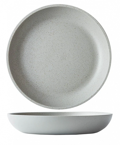 Тарелка глубокая 23см H4,1см 744ml, Ash
