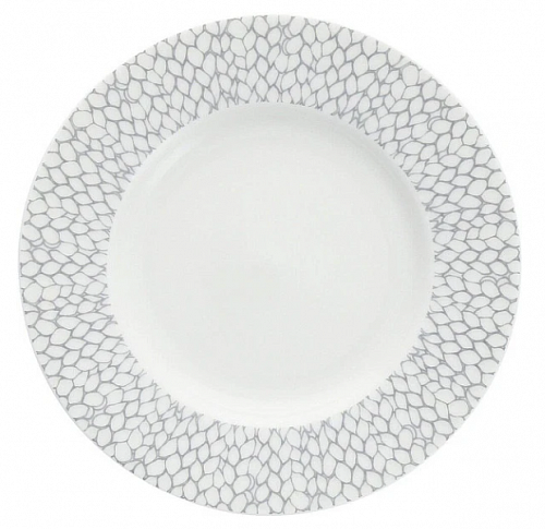 Тарелка мелкая 31cm серая, Amanda 