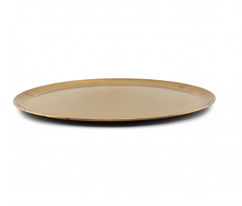 Блюдо 40xH1,5см antique gold Serve